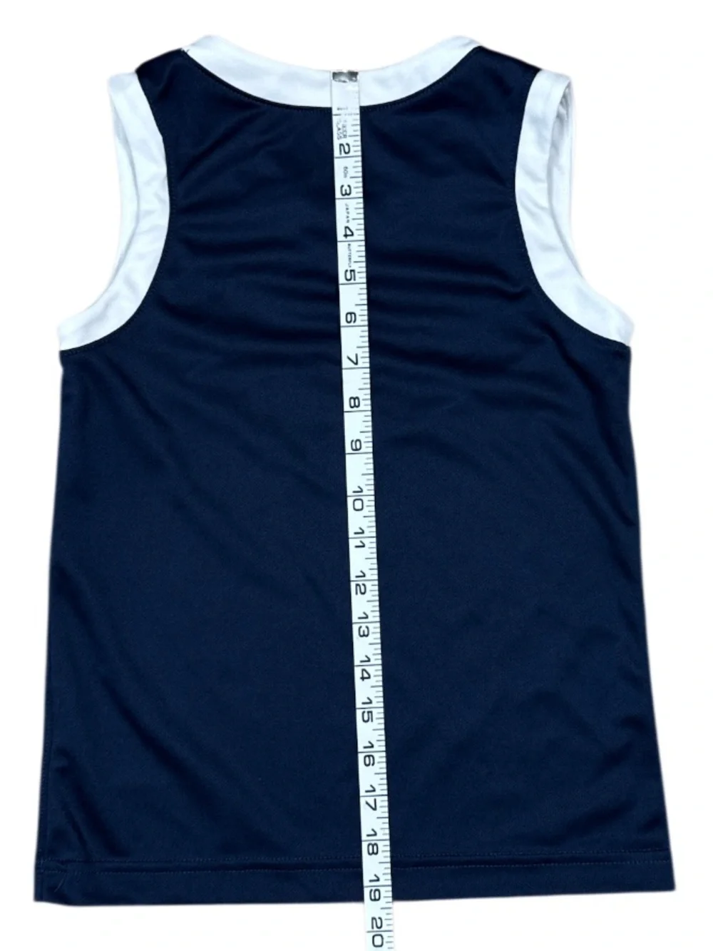Nike Team Engineered Youth Small Navy Blue Athletic Sleeveless Tank Top